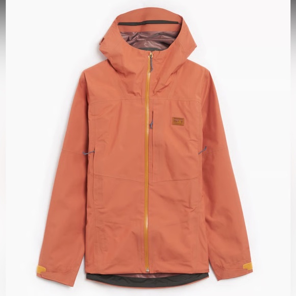 Patagonia Jackets & Blazers - Patagonia Orange Boulder Fork Women’s Rain Jacket